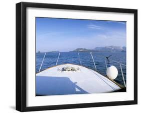 Through the Bocche Di Vulcano, Facing the Crater on Vulcano, Aeolian Islands, Island of Sicily-Kim Hart-Framed Photographic Print