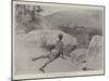 Through the Boer Lines, a Native Runner with Despatches for Ladysmith-null-Mounted Giclee Print