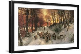 Through the Calm and Frosty Air-Joseph Farquharson-Framed Giclee Print