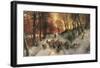 Through the Calm and Frosty Air-Joseph Farquharson-Framed Giclee Print