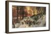 Through the Calm and Frosty Air-Joseph Farquharson-Framed Giclee Print