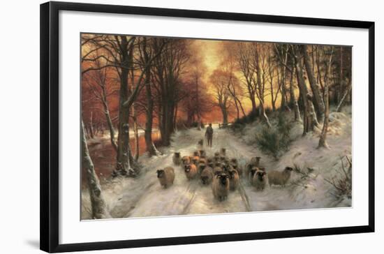 Through the Calm and Frosty Air-Joseph Farquharson-Framed Giclee Print