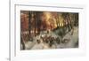 Through the Calm and Frosty Air-Joseph Farquharson-Framed Giclee Print