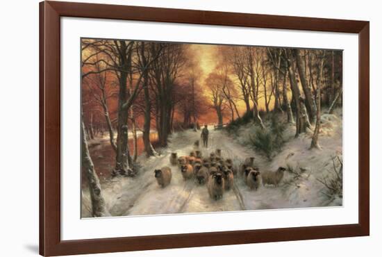 Through the Calm and Frosty Air-Joseph Farquharson-Framed Giclee Print