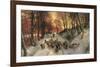 Through the Calm and Frosty Air-Joseph Farquharson-Framed Giclee Print