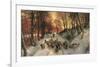 Through the Calm and Frosty Air-Joseph Farquharson-Framed Giclee Print