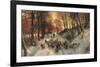 Through the Calm and Frosty Air-Joseph Farquharson-Framed Giclee Print