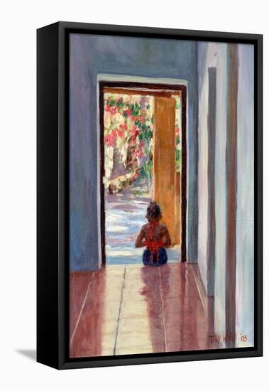 Through the Doorway, 2005-Tilly Willis-Framed Stretched Canvas