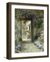 Through the Garden Door-George Sheridan Knowles-Framed Giclee Print