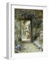 Through the Garden Door-George Sheridan Knowles-Framed Giclee Print