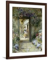 Through the Garden Door-George Sheridan Knowles-Framed Giclee Print