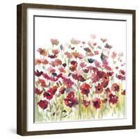 Through the Garden-Rebecca Meyers-Framed Art Print