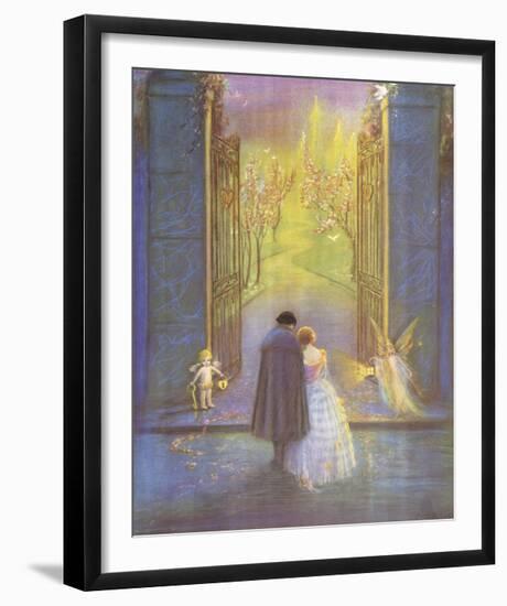 Through the Gates-Marygold-Framed Premium Giclee Print