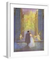 Through the Gates-Marygold-Framed Premium Giclee Print