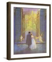 Through the Gates-Marygold-Framed Giclee Print