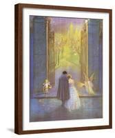 Through the Gates-Marygold-Framed Giclee Print