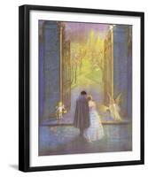 Through the Gates-Marygold-Framed Giclee Print