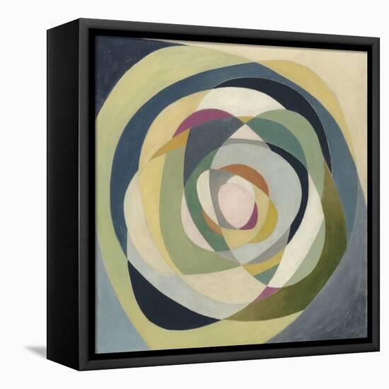 Through the Glass I-Megan Meagher-Framed Stretched Canvas