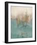 Through the Gold Trees Abstract I-Lanie Loreth-Framed Art Print