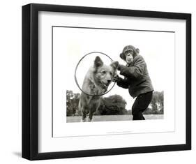 Through The Hoop-null-Framed Art Print