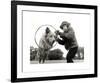 Through The Hoop-null-Framed Giclee Print