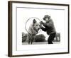 Through The Hoop-null-Framed Giclee Print