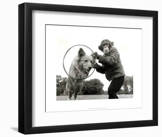 Through The Hoop-null-Framed Giclee Print