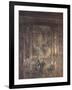 Through the House Give Glimmering Light, by the Dead and Drowsy Fire-Arthur Rackham-Framed Giclee Print