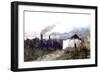 Through the Industrial Landscape, 1850-1855-Edmond De Concourt-Framed Giclee Print