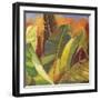 Through the Leaves Square II-Patricia Pinto-Framed Art Print