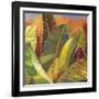 Through the Leaves Square II-Patricia Pinto-Framed Art Print