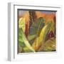 Through the Leaves Square II-Patricia Pinto-Framed Art Print