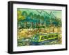 Through the Lock at T.V.A.M-Brenda Brin Booker-Framed Giclee Print