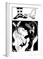 Through the Looking Glass by Lewis Carroll-Neale Osborne-Framed Giclee Print