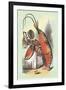 Through the Looking Glass: The Lobster Quadrille-John Tenniel-Framed Art Print