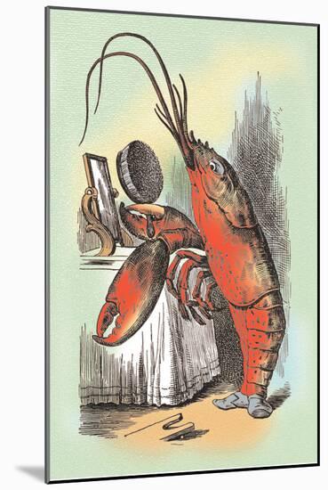 Through the Looking Glass: The Lobster Quadrille-John Tenniel-Mounted Art Print