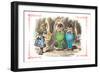 Through the Looking Glass: Tweedledum and Tweedledee-John Tenniel-Framed Art Print