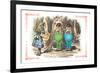 Through the Looking Glass: Tweedledum and Tweedledee-John Tenniel-Framed Premium Giclee Print