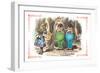 Through the Looking Glass: Tweedledum and Tweedledee-John Tenniel-Framed Premium Giclee Print