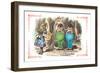 Through the Looking Glass: Tweedledum and Tweedledee-John Tenniel-Framed Art Print