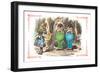 Through the Looking Glass: Tweedledum and Tweedledee-John Tenniel-Framed Art Print