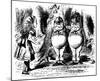 Through The Looking Glass-John Tenniel-Mounted Premium Giclee Print