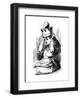 Through The Looking Glass-John Tenniel-Framed Premium Giclee Print