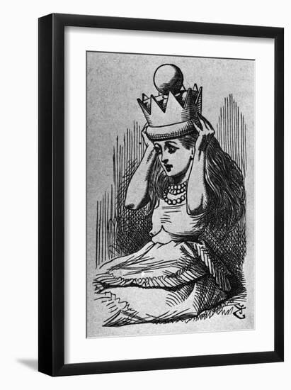 Through the Looking Glass-John Tenniel-Framed Giclee Print