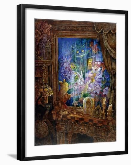 Through the Looking Glass-Bill Bell-Framed Premium Giclee Print