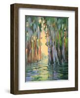 Through the Marsh I-Jane Slivka-Framed Art Print