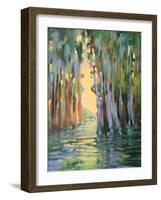 Through the Marsh I-Jane Slivka-Framed Art Print