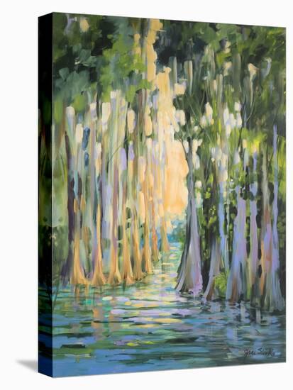 Through the Marsh II-Jane Slivka-Stretched Canvas