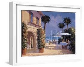 Through the Palms-David Short-Framed Giclee Print