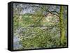 Through the Trees, 1878-Claude Monet-Framed Stretched Canvas